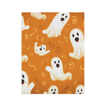 DistinctInk Garden & House Banner / Flag with Ghost Skeleton Pumpkin Pattern Design for Halloween
