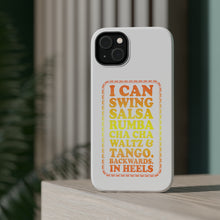 DistinctInk ToughCase for Apple iPhone, Compatible with MagSafe Charging - Swing Salsa Rumba Cha Cha Waltz in Heels
