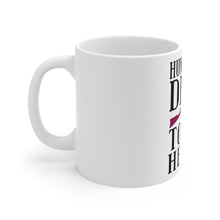 DistinctInk Glossy White Coffee / Tea Mug - Hunting is DEER to My Heart