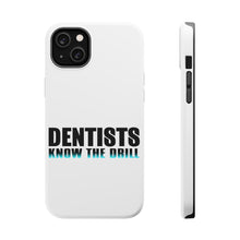 DistinctInk ToughCase for Apple iPhone, Compatible with MagSafe Charging - Dentists Know the Drill