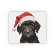 DistinctInk Mouse Pad - 1/4" Foam Rubber - Portuguese Water Dog Puppy Drawing
