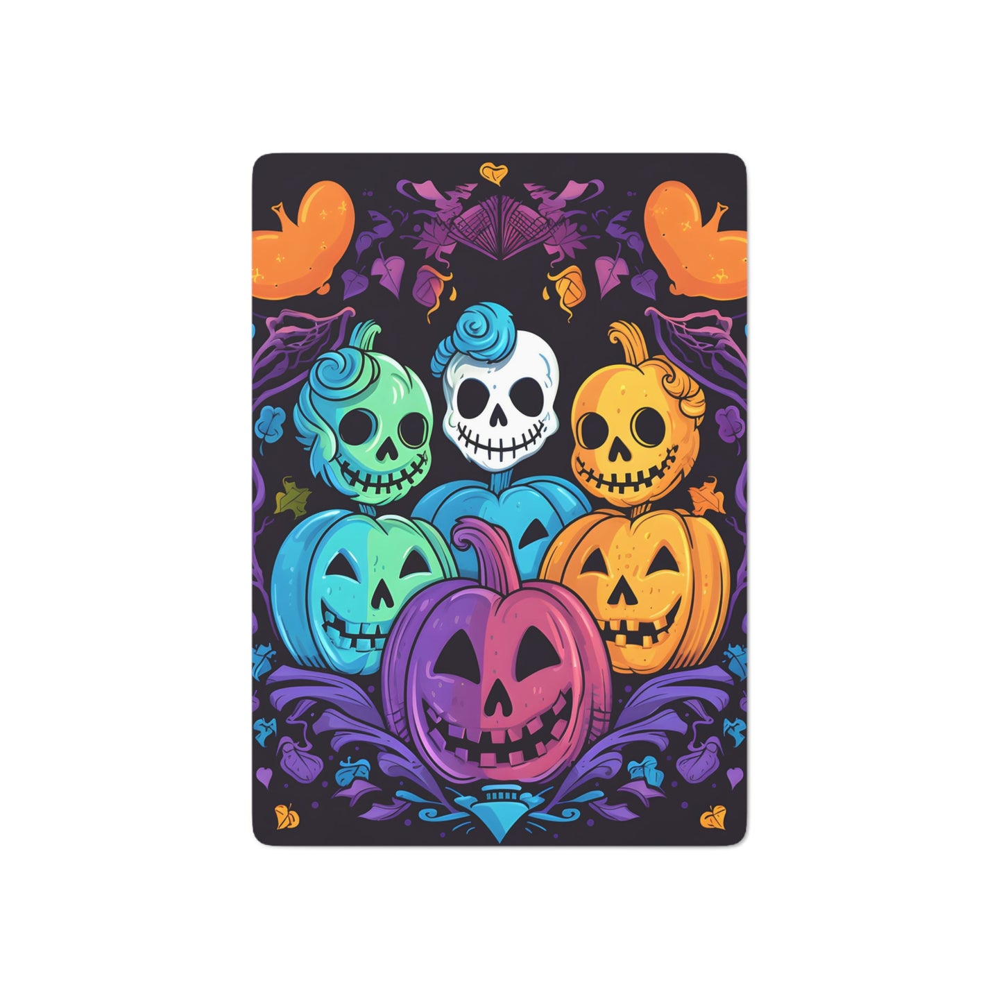 DistinctInk Playing Poker Cards with Creating Lasting Memories Design for Halloween LGBTQ+ Pride