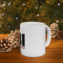 DistinctInk Glossy White Coffee / Tea Mug - FBI Fanatic Boxing Individual