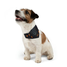 DistinctInk Adjustable Pet Banana Collar with Spooky All Hallows' Eve Design for Halloween