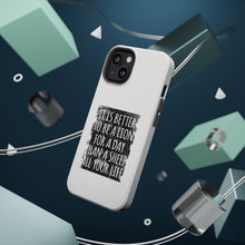 DistinctInk ToughCase for Apple iPhone, Compatible with MagSafe Charging - Better to Be A Lion For a Day Than A Sheep