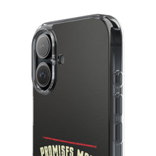 DistinctInk Hybrid (Acrylic/TPU) Clear Slim Fit Case for Apple iPhone | Trump: Promises Made, Promises Kept - Conservative