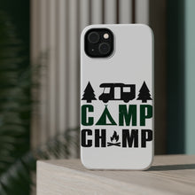 DistinctInk ToughCase for Apple iPhone, Compatible with MagSafe Charging - Camp Champ - Camping Fire