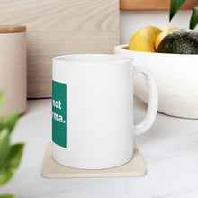 DistinctInk Glossy White Coffee / Tea Mug - Pay the Farmer, Not the Pharma.