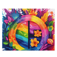 DistinctInk Jigsaw Puzzle with The Road to Fulfillment Design for LGBTQ+ Pride