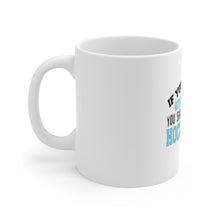 DistinctInk Glossy White Coffee / Tea Mug - Think My Attitude Stinks Smelly My Hockey Bag