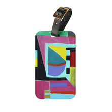 Frieda Mansfield - Mid-Century Modern Design Printed on a Custom Luggage Tag