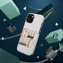DistinctInk ToughCase for Apple iPhone, Compatible with MagSafe Charging - Half Man Half Giraffe
