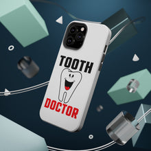 DistinctInk ToughCase for Apple iPhone, Compatible with MagSafe Charging - Tooth Doctor Dentist