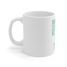 DistinctInk Glossy White Coffee / Tea Mug - Personally Victimized by My Trainer