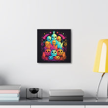 DistinctInk Canvas Wall Art with The Joy of Connecting for Halloween LGBTQ+ Pride