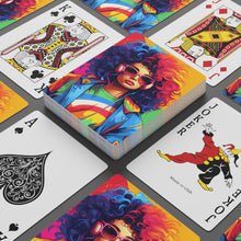 DistinctInk Playing Poker Cards with Living a Full Life Design for LGBTQ+ Pride