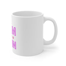 DistinctInk Glossy White Coffee / Tea Mug - Too Glam to Give a Damn
