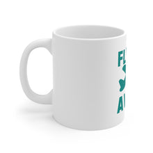 DistinctInk Glossy White Coffee / Tea Mug - Fly Me Away - Travel