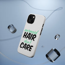 DistinctInk ToughCase for Apple iPhone, Compatible with MagSafe Charging - Mermaid Hair Don't Care