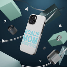 DistinctInk ToughCase for Apple iPhone, Compatible with MagSafe Charging - Goalie Mom The Most Stressful Position