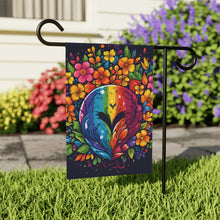 DistinctInk Garden & House Banner Flag with A World of Possibilities Design for LGBTQ+ Pride