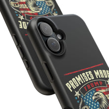 DistinctInk Tough Case for iPhone, Compatible with MagSafe Charging | Trump - Promises Made, Promises Kept | Conservative