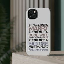 DistinctInk ToughCase for Apple iPhone, Compatible with MagSafe Charging - Marry - Good Wife Become Happy