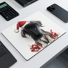 DistinctInk Mouse Pad - 1/4" Foam Rubber - Chinese Crested Puppy Drawing