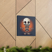 DistinctInk Canvas Wall Art with Skelly's Halloween Bash for Halloween