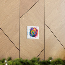 DistinctInk Canvas Wall Art with The Road to Fulfillment for LGBTQ+ Pride