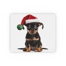 DistinctInk Mouse Pad - 1/4" Foam Rubber - Miniature Pinscher Puppy
