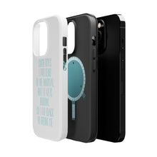 DistinctInk ToughCase for Apple iPhone, Compatible with MagSafe Charging - I Pretend to be Normal But It Gets Boring