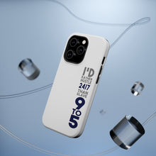 DistinctInk ToughCase for Apple iPhone, Compatible with MagSafe Charging - Rather Hustle 24/7 Than Slave 9 to 5