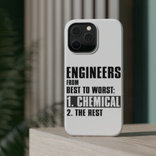 DistinctInk ToughCase for Apple iPhone, Compatible with MagSafe Charging - Chemical Engineers are the Best