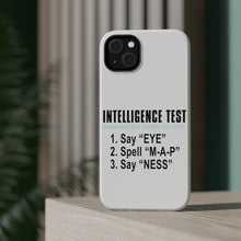 DistinctInk ToughCase for Apple iPhone, Compatible with MagSafe Charging - Intelligence Test (I Am A Penis)