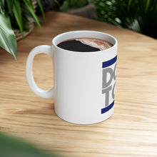 DistinctInk Glossy White Coffee / Tea Mug - DOCTOR Word Art