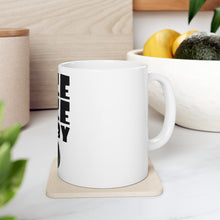 DistinctInk Glossy White Coffee / Tea Mug - Ace Ace Baby Tennis