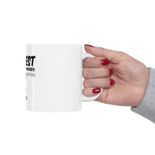 DistinctInk Glossy White Coffee / Tea Mug - Funniest Contradicting Phrases - Married