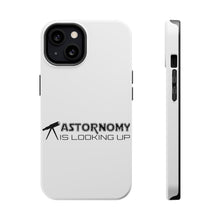DistinctInk ToughCase for Apple iPhone, Compatible with MagSafe Charging - Astronomy is Looking Up