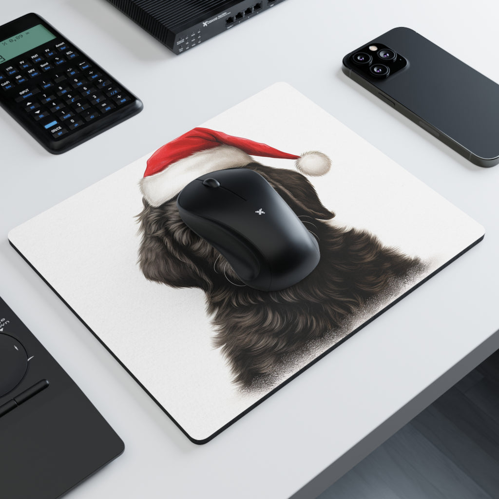 Mouse Pad - Black Russian Terrier Puppy Drawing, view 2