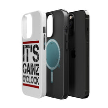 DistinctInk ToughCase for Apple iPhone, Compatible with MagSafe Charging - It's Gainz O'Clock Working Out
