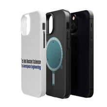 DistinctInk ToughCase for Apple iPhone, Compatible with MagSafe Charging - Not Rocket Scient - Aerospace Engineering