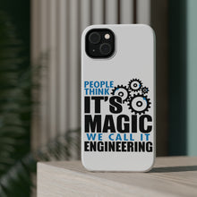 DistinctInk ToughCase for Apple iPhone, Compatible with MagSafe Charging - People Think It's Magic It's Engineering