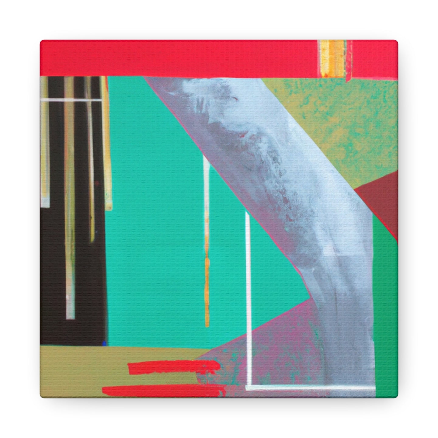 Mia Kastillo - Mid-Century Modern Canvas Wall Art Decor