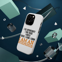 DistinctInk ToughCase for Apple iPhone, Compatible with MagSafe Charging - Entrepreneur Opportunity Risks Hustle