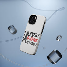 DistinctInk ToughCase for Apple iPhone, Compatible with MagSafe Charging - Baseball Every Game is Game 7