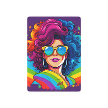 DistinctInk Playing Poker Cards with Life's Unforgettable Moments Design for LGBTQ+ Pride