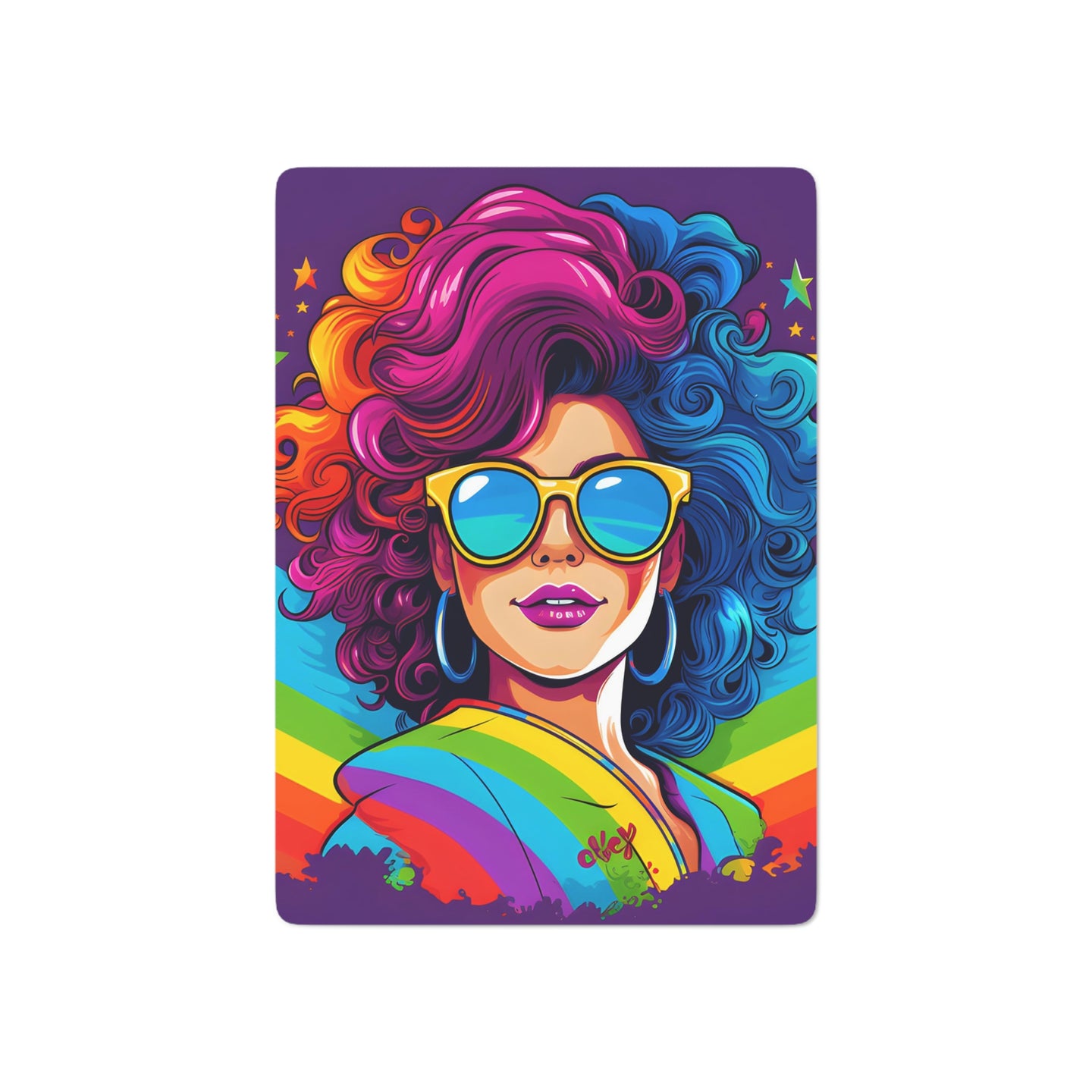 DistinctInk Playing Poker Cards with Life's Unforgettable Moments Design for LGBTQ+ Pride