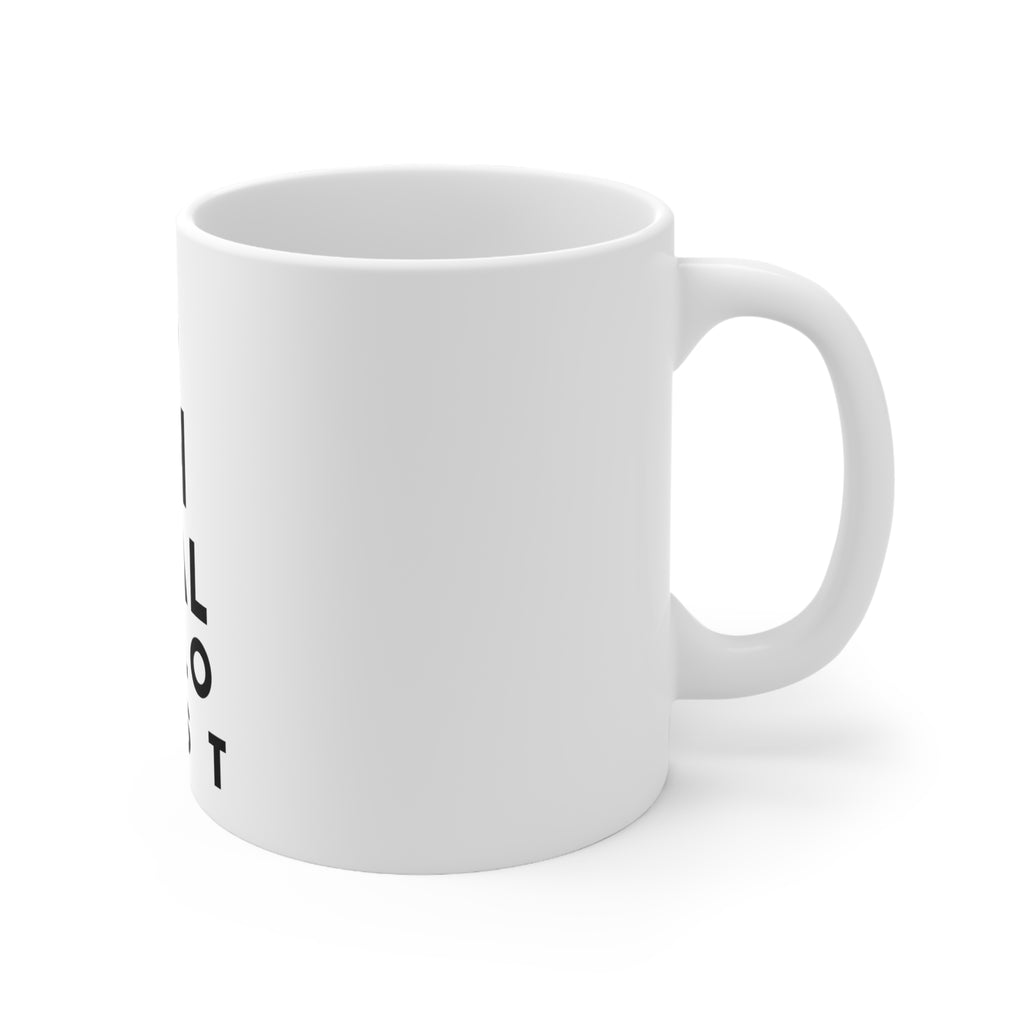 Glossy White Coffee / Tea Mug - Ophthalmologist Eye Chart, view 3