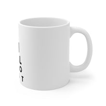 DistinctInk Glossy White Coffee / Tea Mug - Ophthalmologist Eye Chart